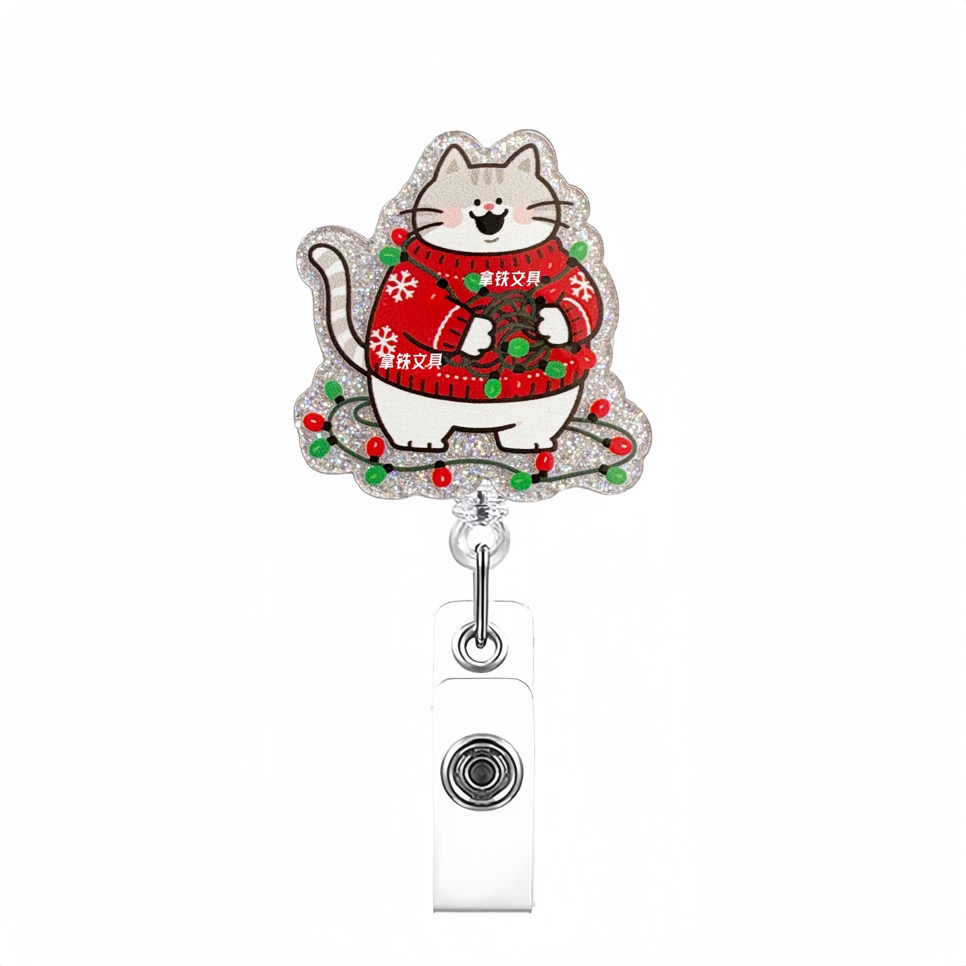 Wholesale Christmas Doctor Pull-Out Nurse Badge Reels
