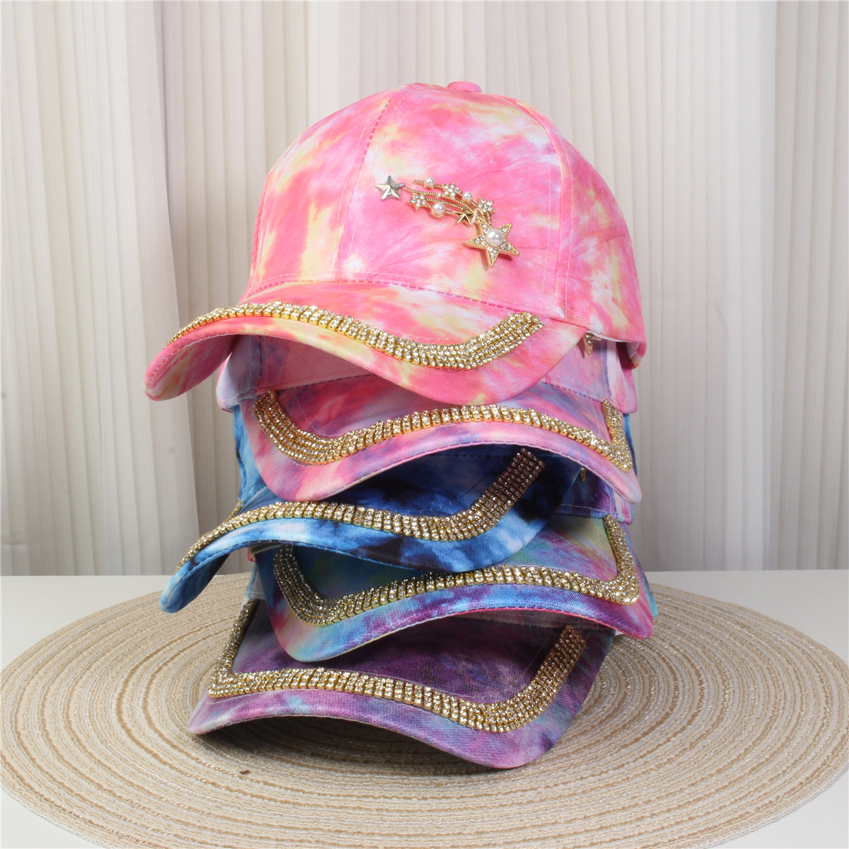 Wholesale Diamond Fashion Baseball Cap