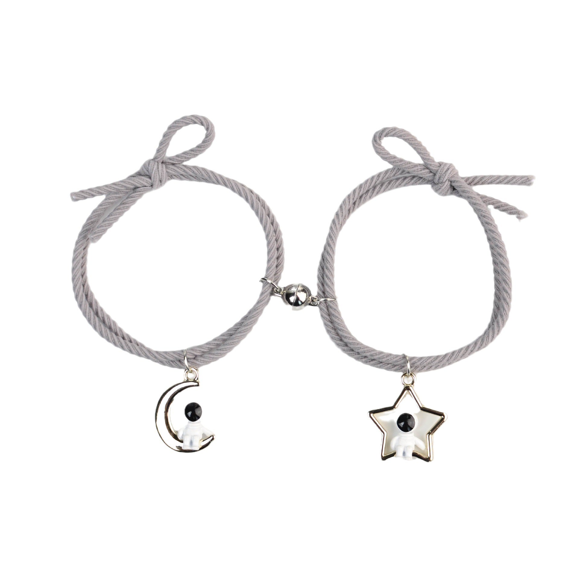 Wholesale Couple Bracelet   Magnetic Suction Hand Rope Astronaut Bracelet