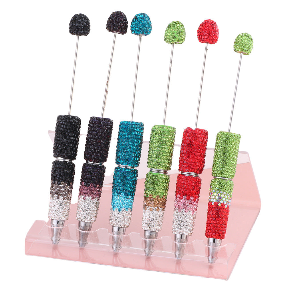 Wholesale 5pcs Colorful pearl daisy beadable pens