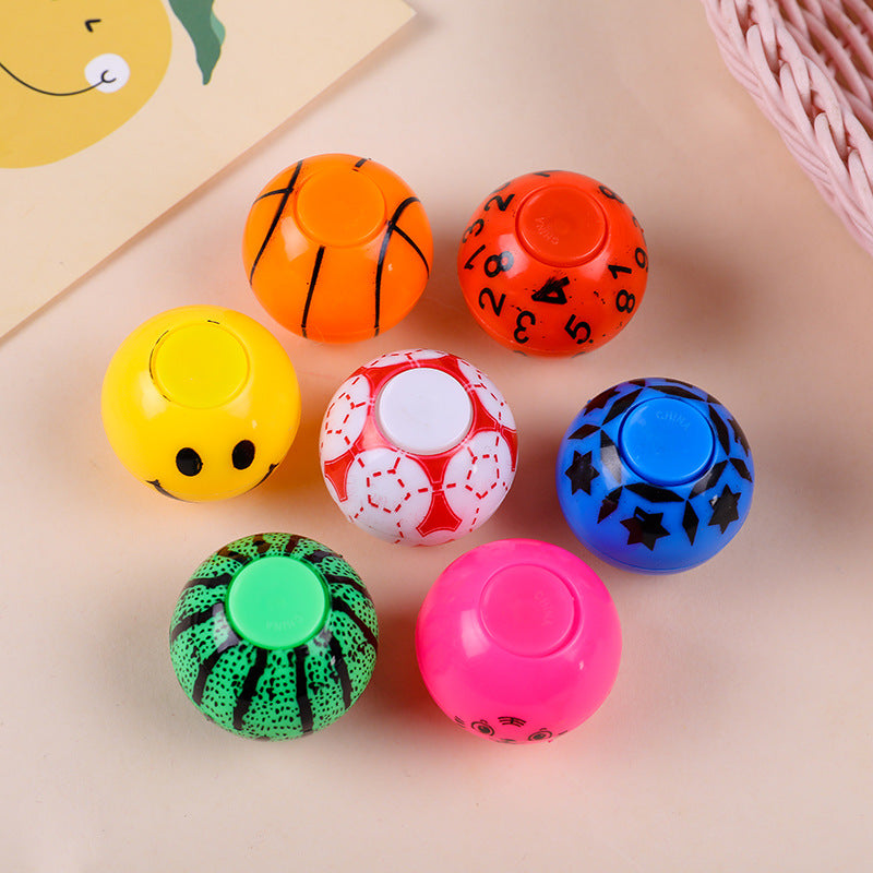 Wholesale Football Finger Spinning Gyro Mini Fingertip Decompression Vent Emotions Children's Puzzle