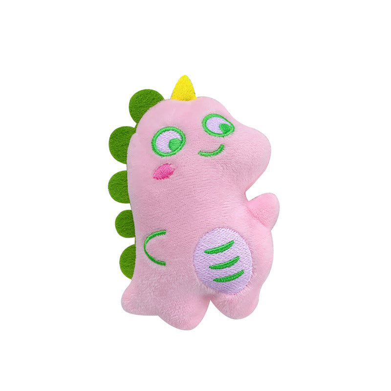 Wholesale Cute Smiling Dinosaur Creative Doll Plush Keychain