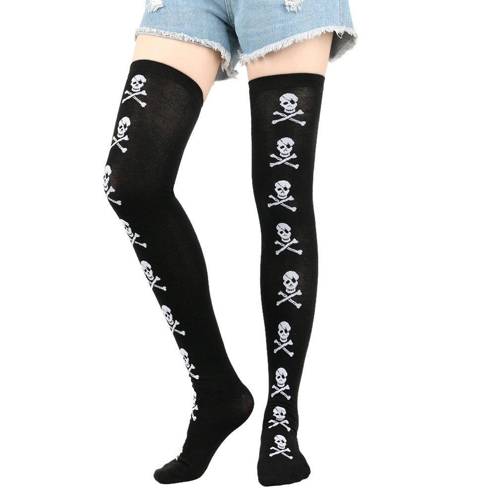 Wholesale Halloween Bat Bloody Skull Stockings