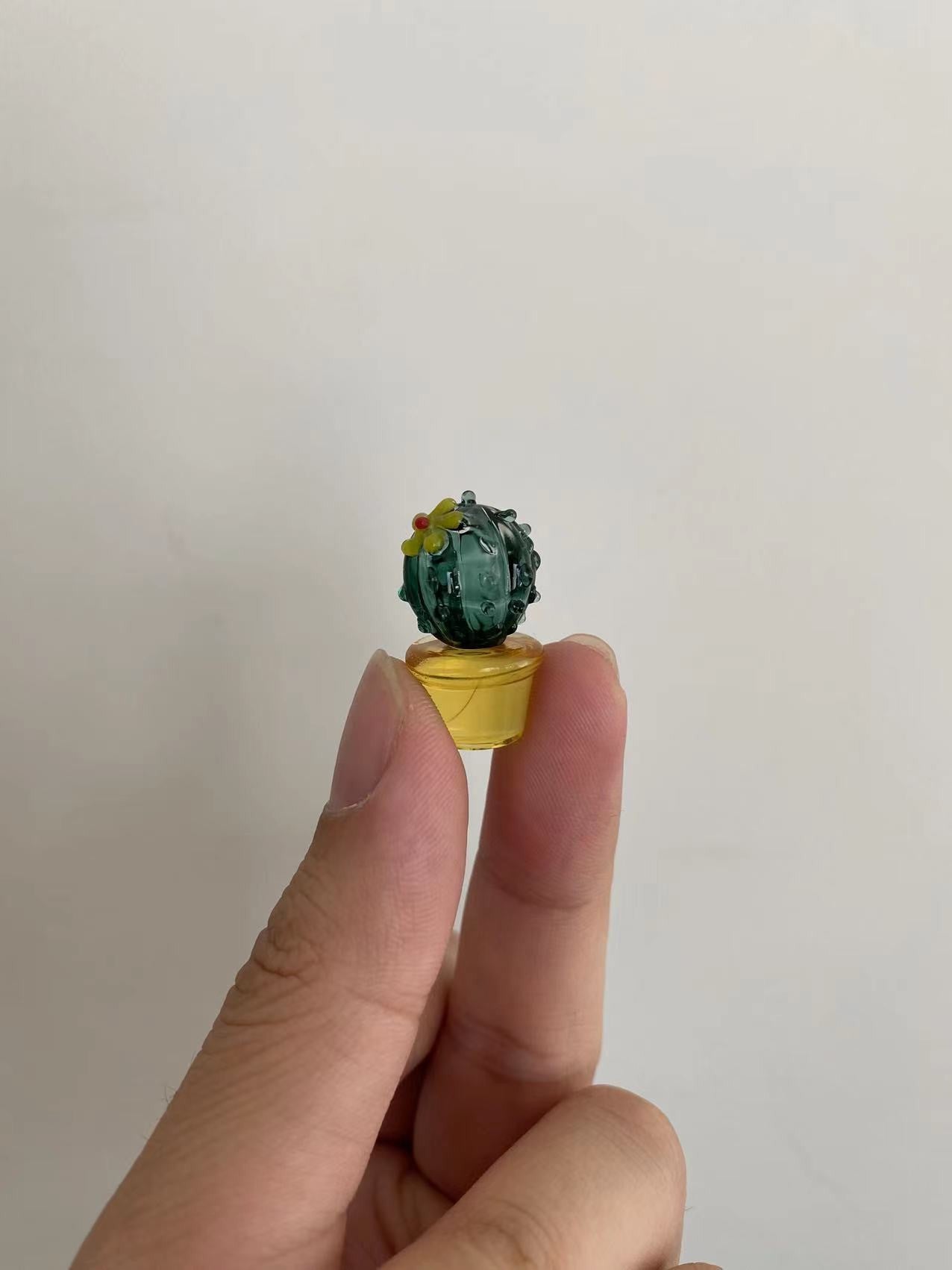 Wholesale Cactus Succulent Simulation Plant, Glass  Ornaments