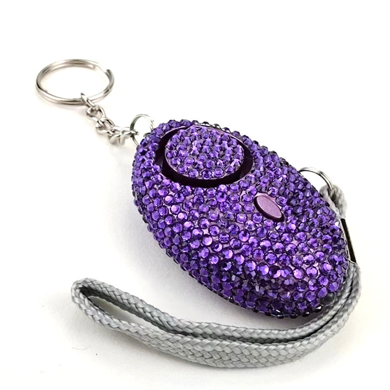 Wholesale Multifunctional Diamond Encrusted Plastic Keychain