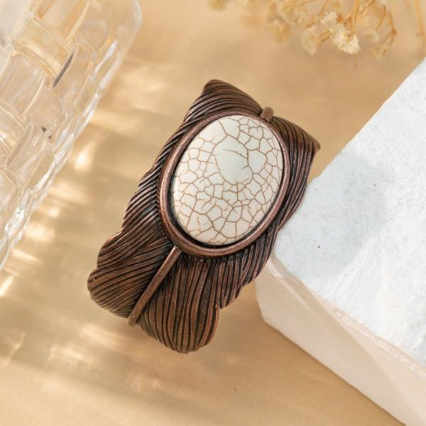 Wholesale Bohemian Peacock Feather Bracelet