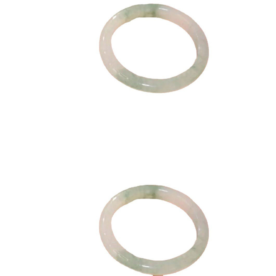 Wholesale Imitation jade fine plain ring non-fading index finger ring