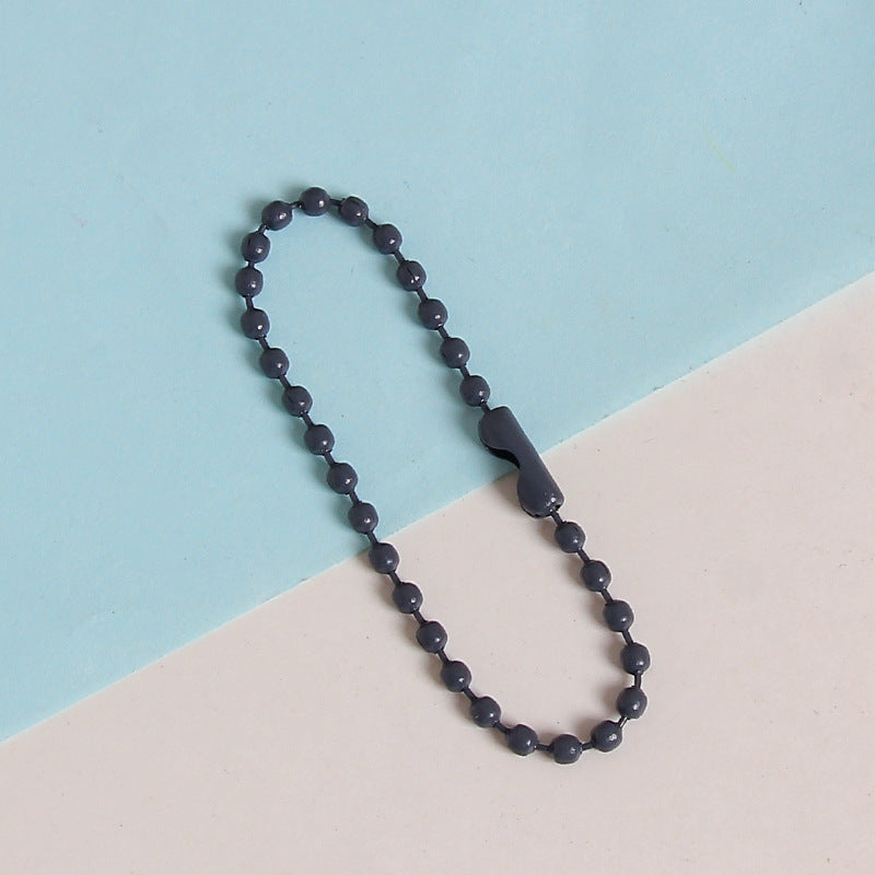 Accesorios al por mayor de la cadena de hierro de la cadena de la cadena de etiqueta de colga al por mayor 10pcs de bricolaje