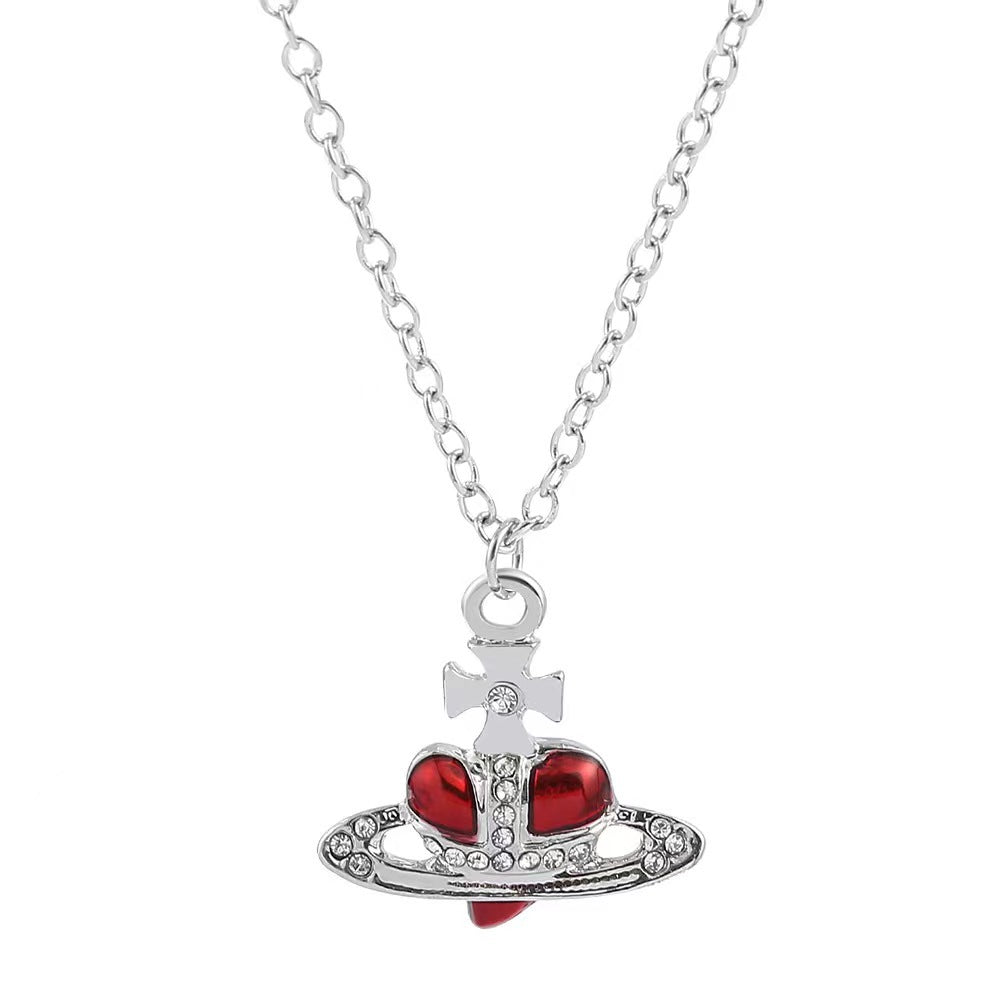 Wholesale Heart rhinestone necklace