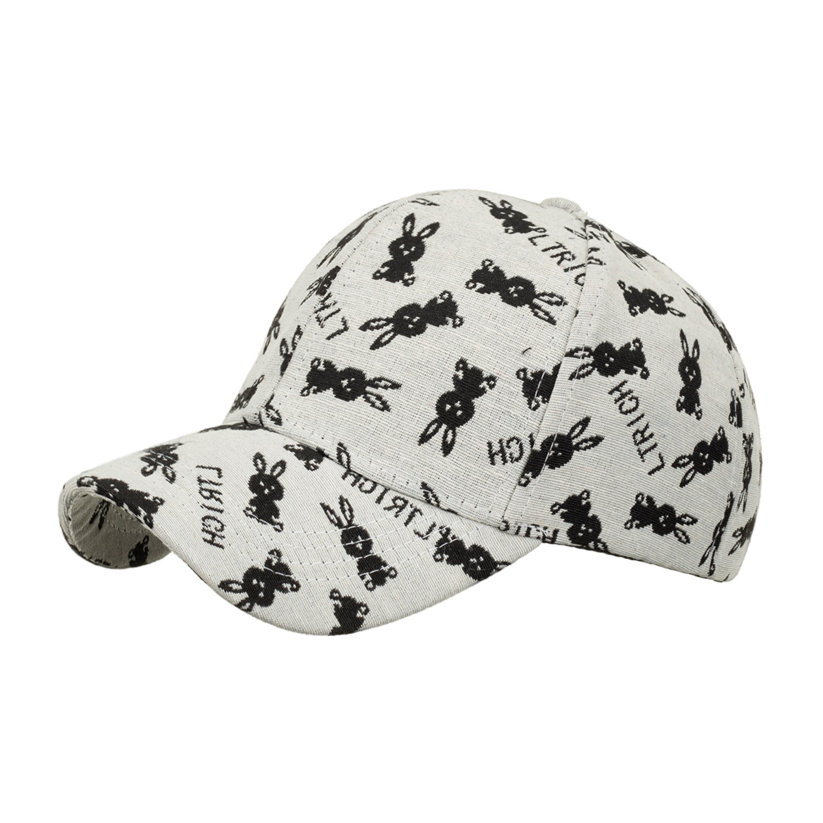 Wholesale Rabbit creative pattern baseball cap