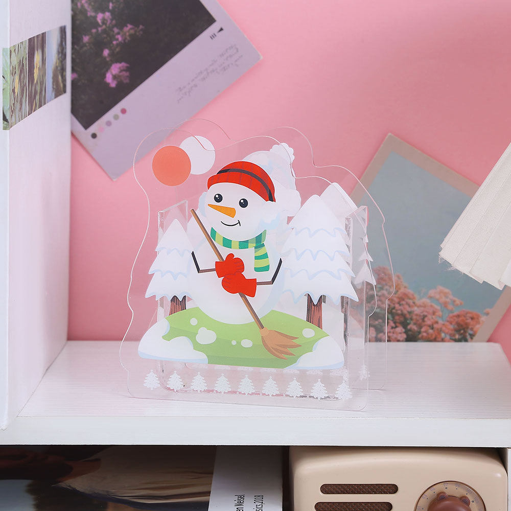 Wholesale  100 pcs Creative Cute Cartoon Acrylic Pen Holder