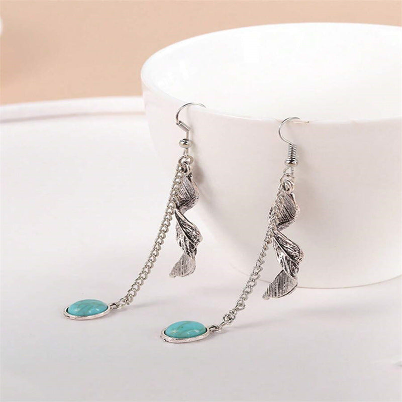 Wholesale Bohemian Tassel Stud Earrings