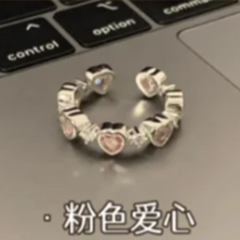 Wholesale plain ring irregular 925 sterling silver ring