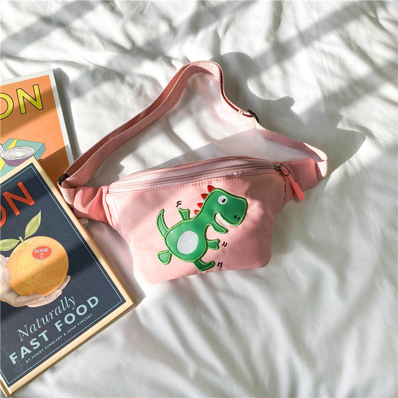 Wholesale Nylon Cute Dinosaur Kids Messenger Bag