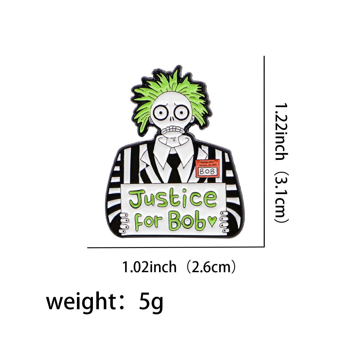 Wholesale Quote Brooch Cartoon Metal Badge Accessories