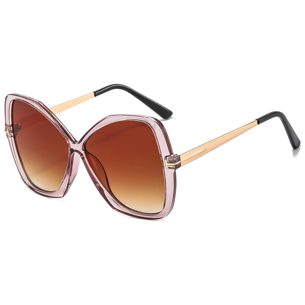 Wholesale Large Frame Cat Eye PC Sunglasses