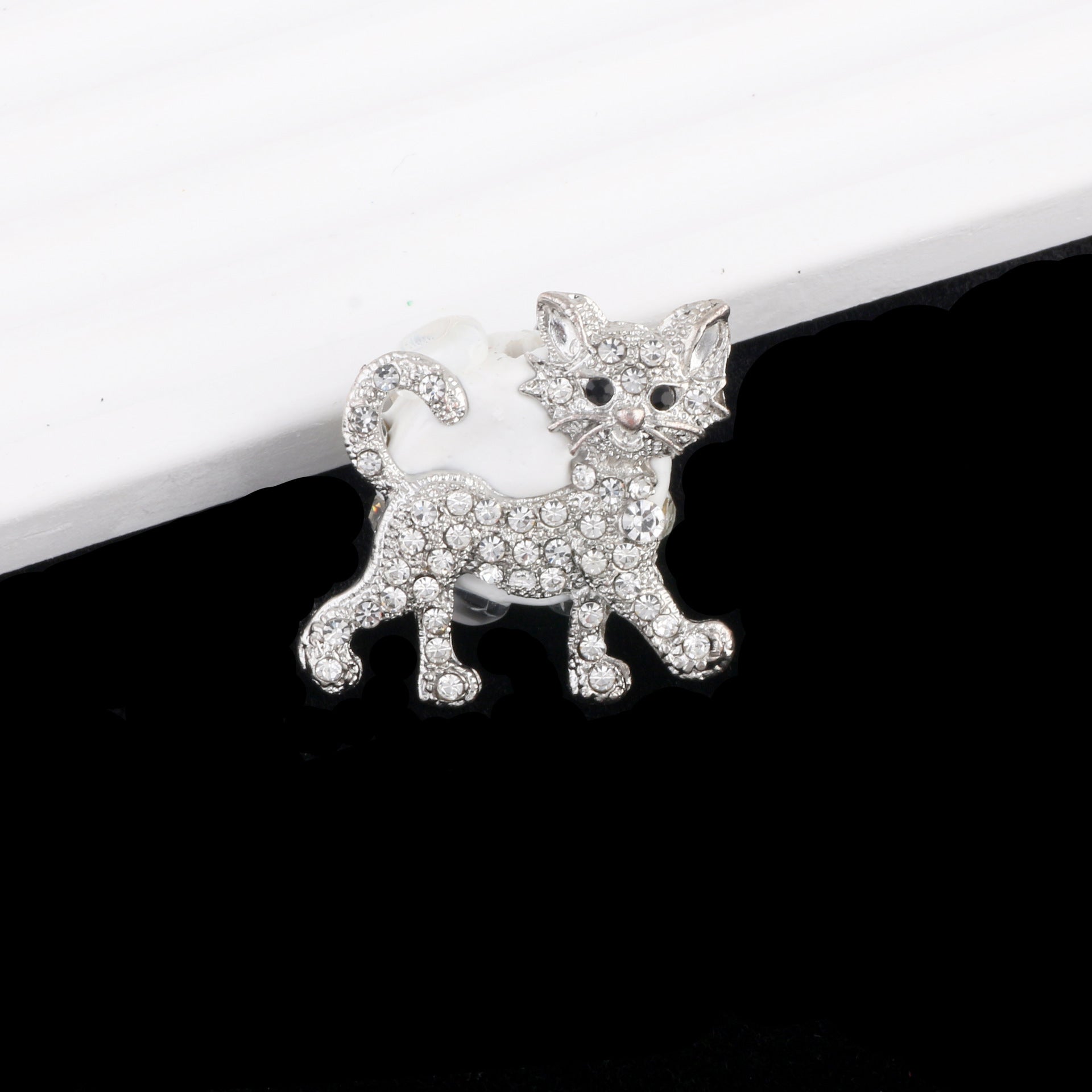Wholesale Heavy Industry Cartoon Animal Puppy Alloy Clay Drill Ball Straight Hole Beads