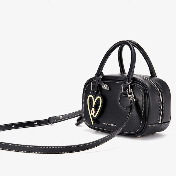 Wholesale Toast bag leather shoulder crossbody handbag