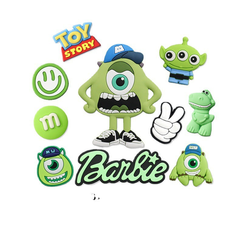 Wholesale 5pcs/pack Plastic Children' s Sandals and Slippers DIY Shoes Charms OLY Exclusive