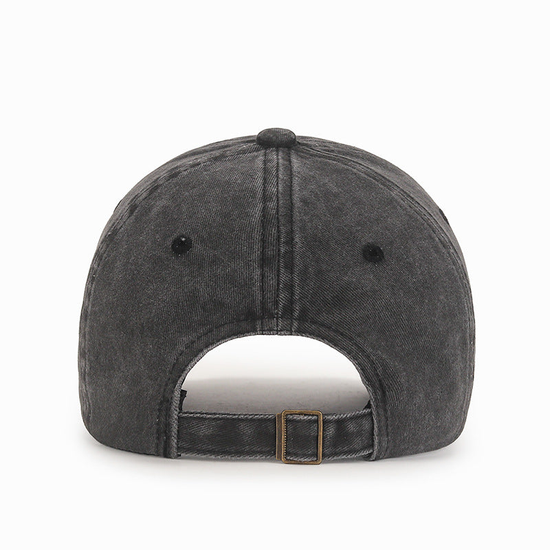 Wholesale Patch Washed Distressed Adjustable Baseball Cap