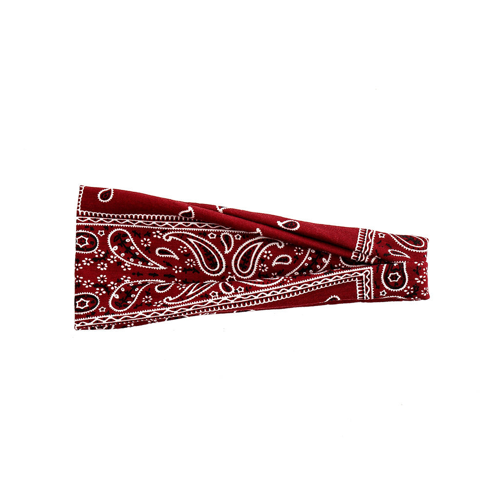 Wholesale Yoga Printed Bohemian Stretch Headband