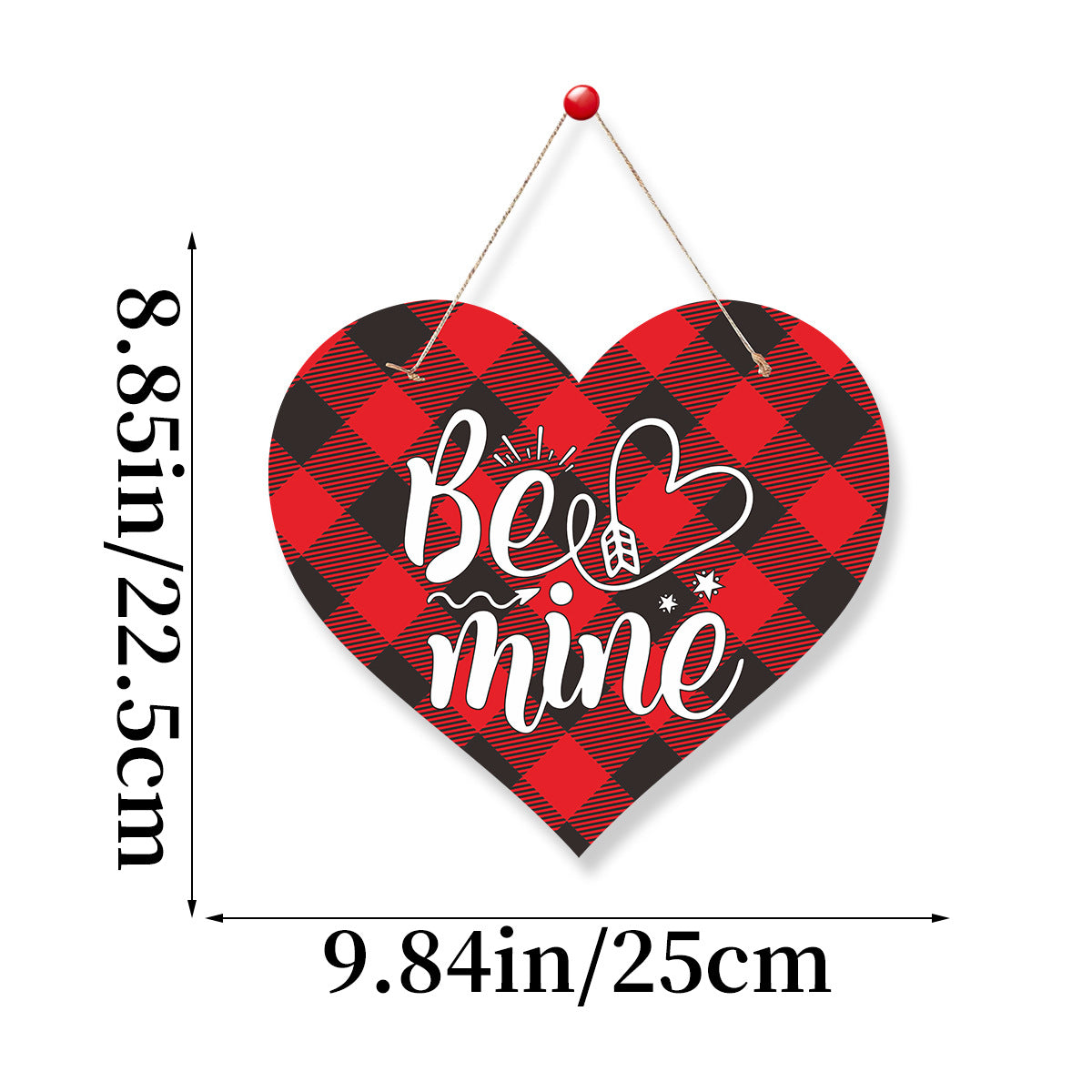 Wholesale of Paper Valentine's Day Party Decorations, Love Signs, Happy Valentine's Day House Signs