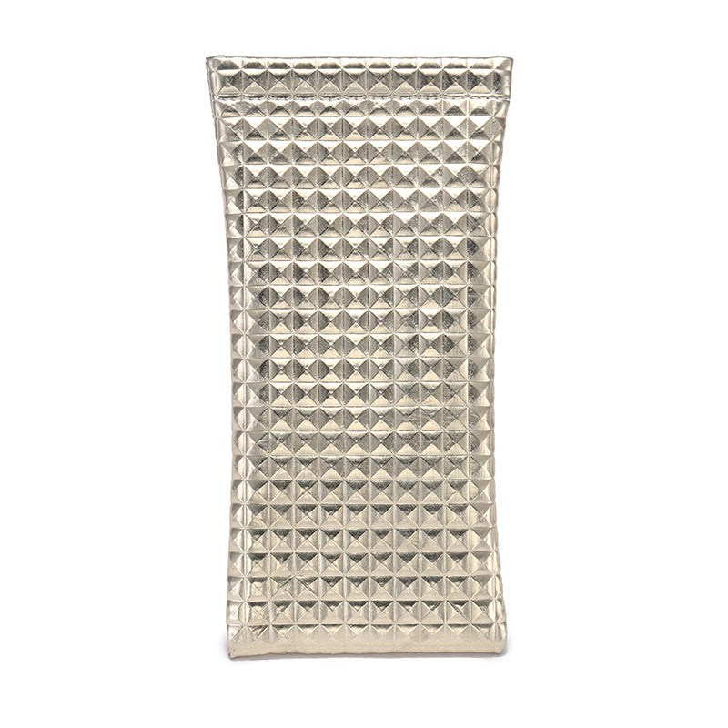 Wholesale PU Leather Bullet Mouth Portable Eyewear Bags for Storing Eyewear Cases