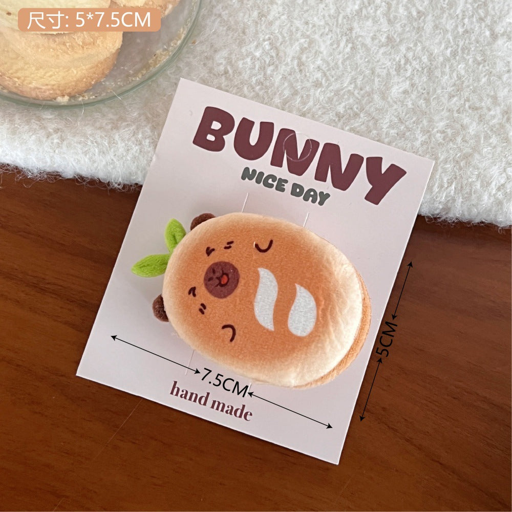 Wholesale Creative Cartoon Food Plush Doll Keychain