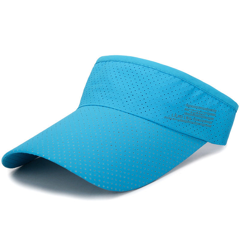 Wholesale Sun hat with hollow top, quick-drying hat, breathable mesh hat