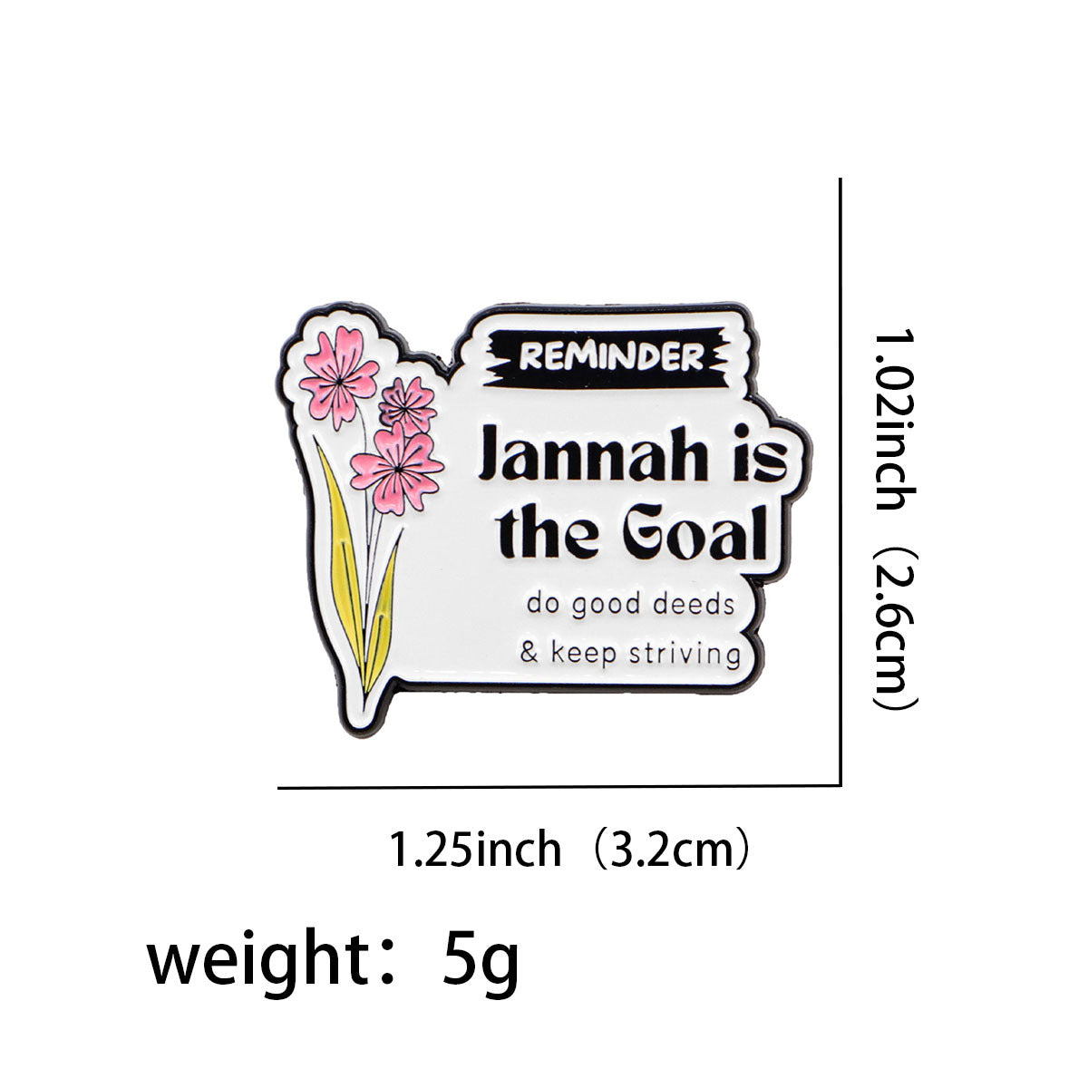 Wholesale Quote Brooch Cartoon Metal Badge Accessories