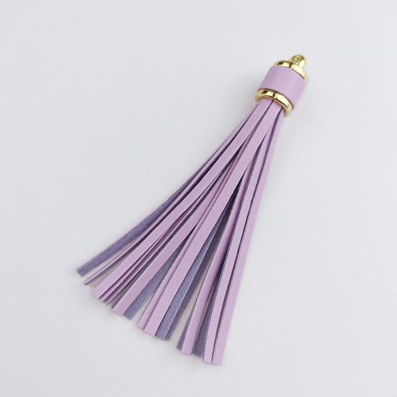 Wholesale Leopard Print PU Leather Tassel Printed Pendant Keychain Accessories