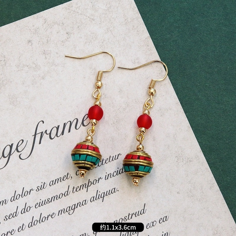 Wholesale Nepal Minimalist Alloy Earrings