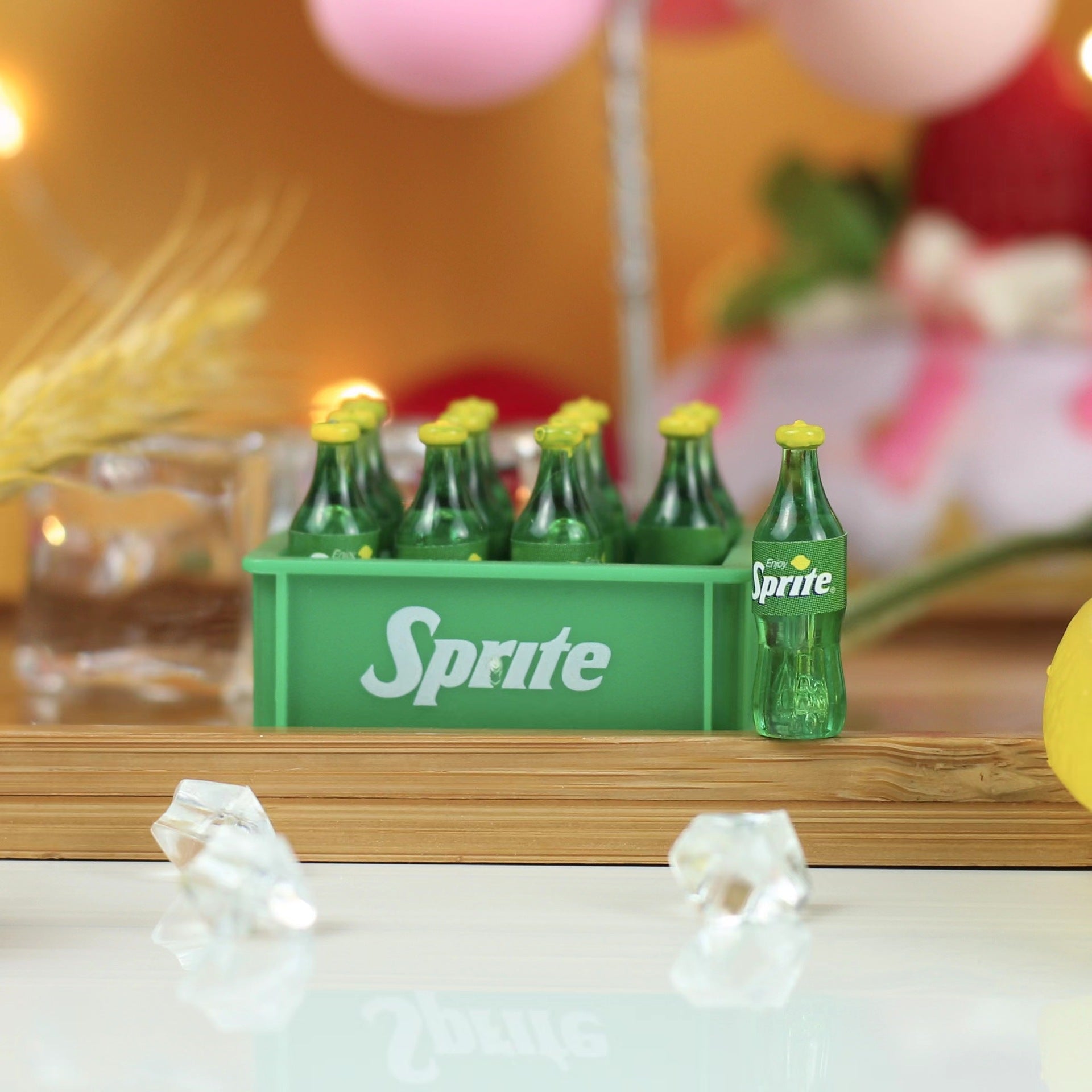 Wholesale mini simulation beer box beverage box model ornaments