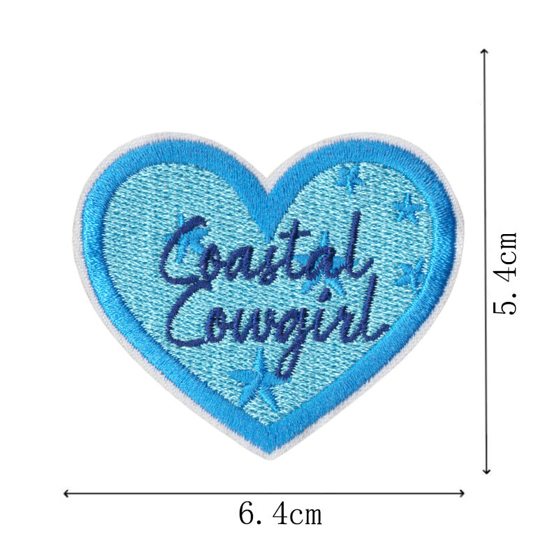 Wholesale Holiday Beach Surfer Girl Embroidery DIY Patches