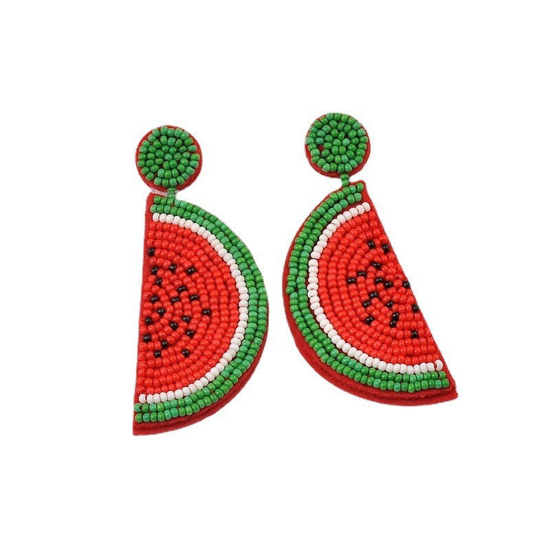 Wholesale Bohemian Handmade Woven Earrings