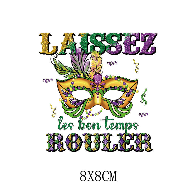 Wholesale Carnival Printed Hot Stamps   UV DTF Ready to Press Transfers Wraps