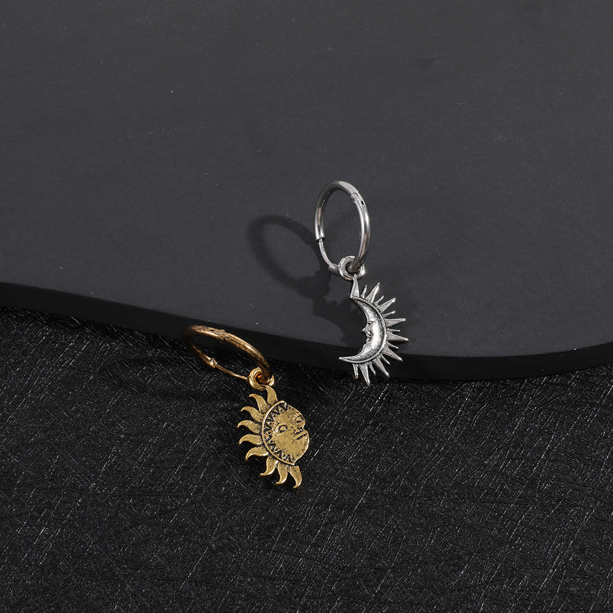 Wholesale asymmetrical accessories men's titanium steel necklace