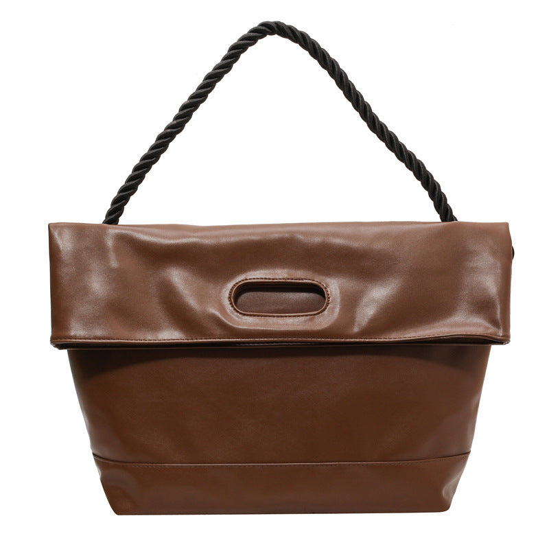 Wholesale Large Capacity Soft Leather Armpit Bag Crossbody Tote Bag