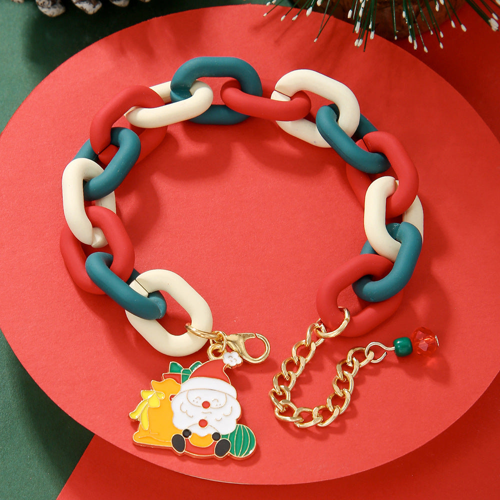 Wholesale Christmas bell  bracelets