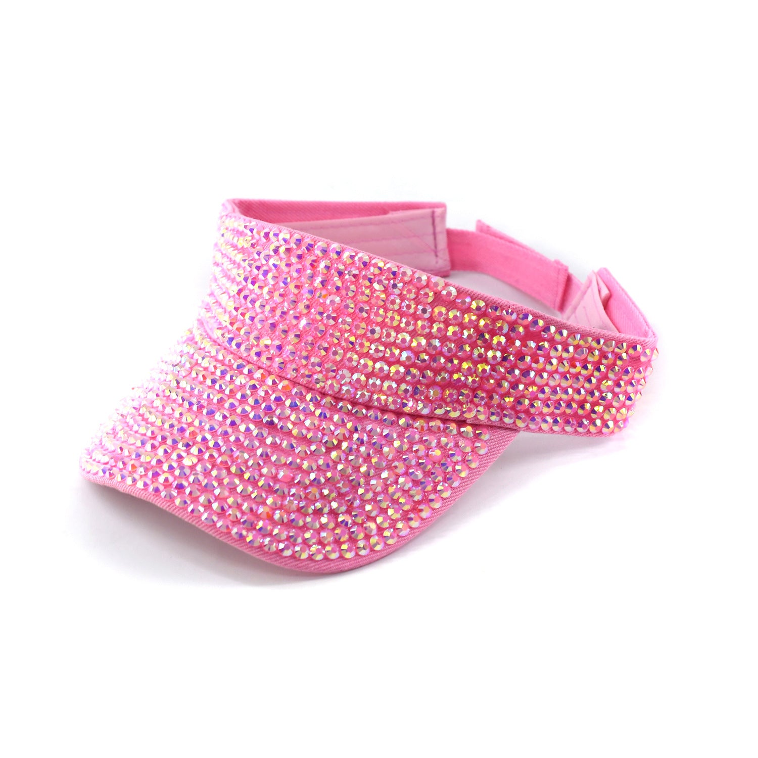 Wholesale Casual rhinestone outdoor sunshade hollow top baseball cap