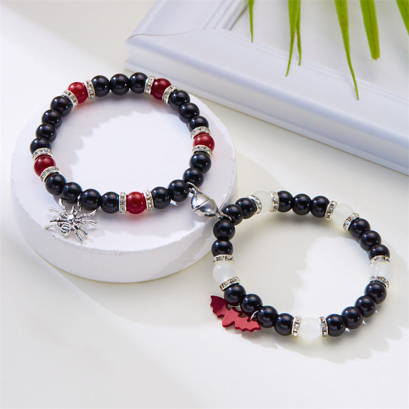 Wholesale  Bat Heart Magnetic Bracelet