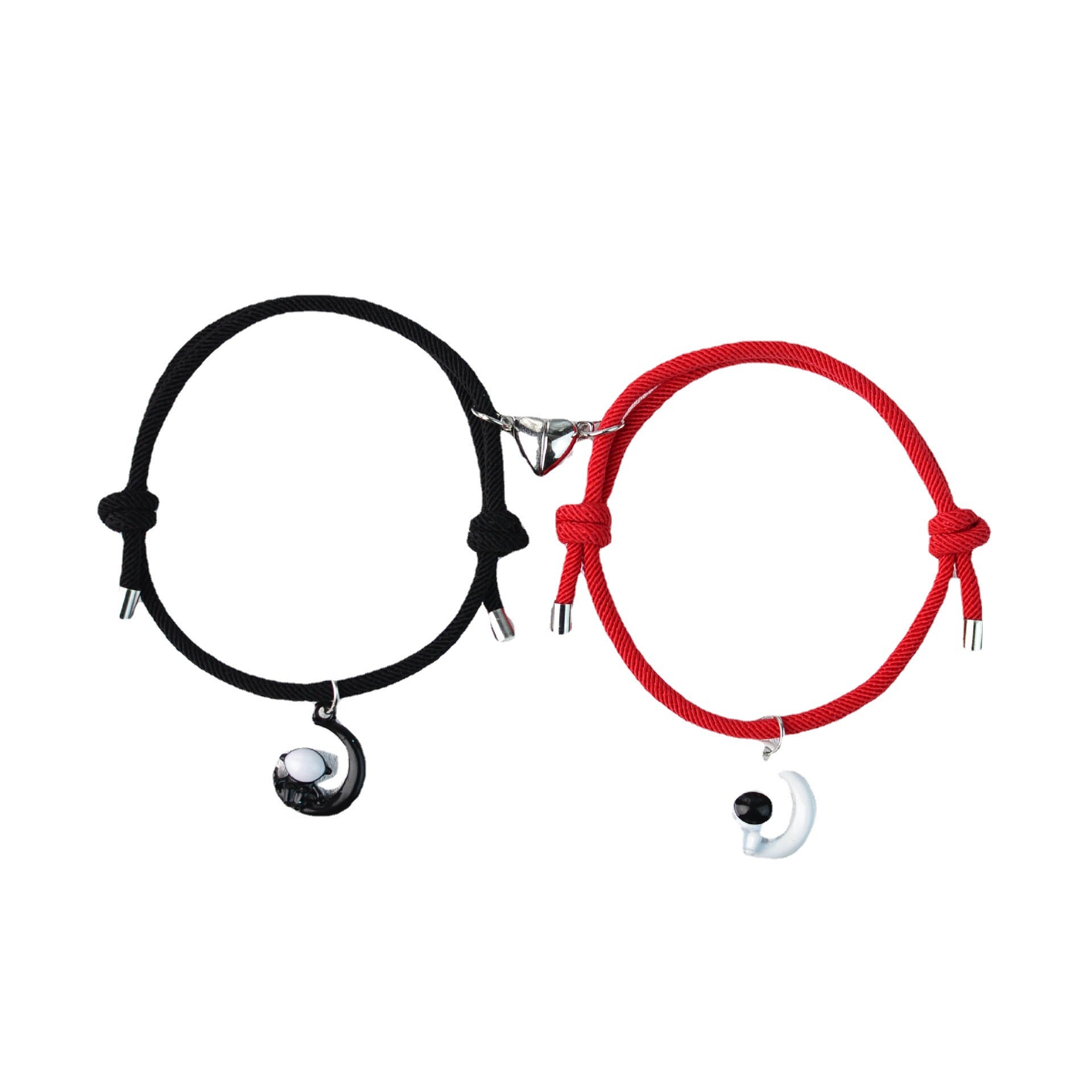 Wholesale Astronaut Magnetic  Bracelet Multi-color Milan Rope Adjustable