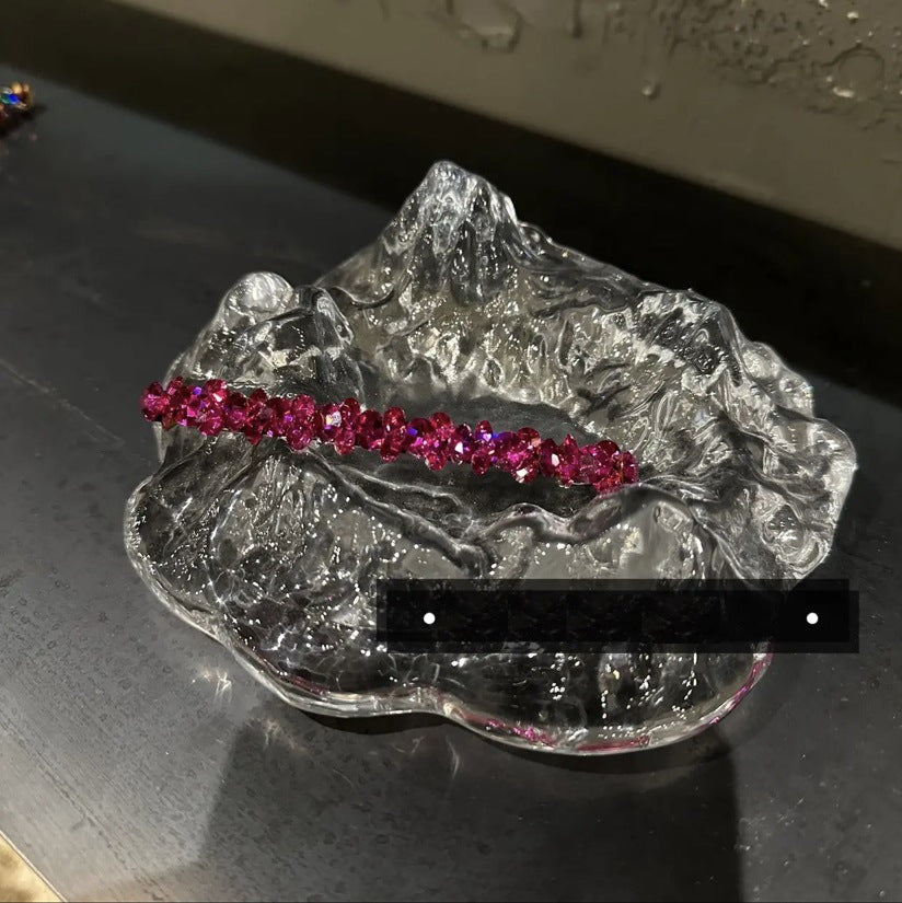 Wholesale Rhinestone Hair Clip Shiny Side Hair Clip