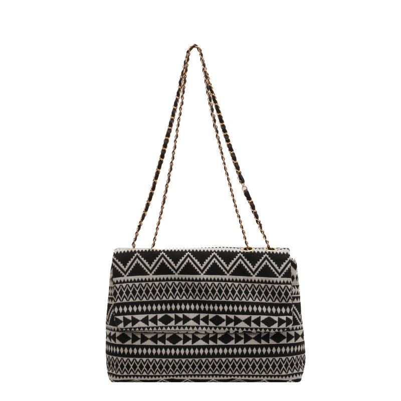 Wholesale Fabric Retro Ethnic Style Chain Bags