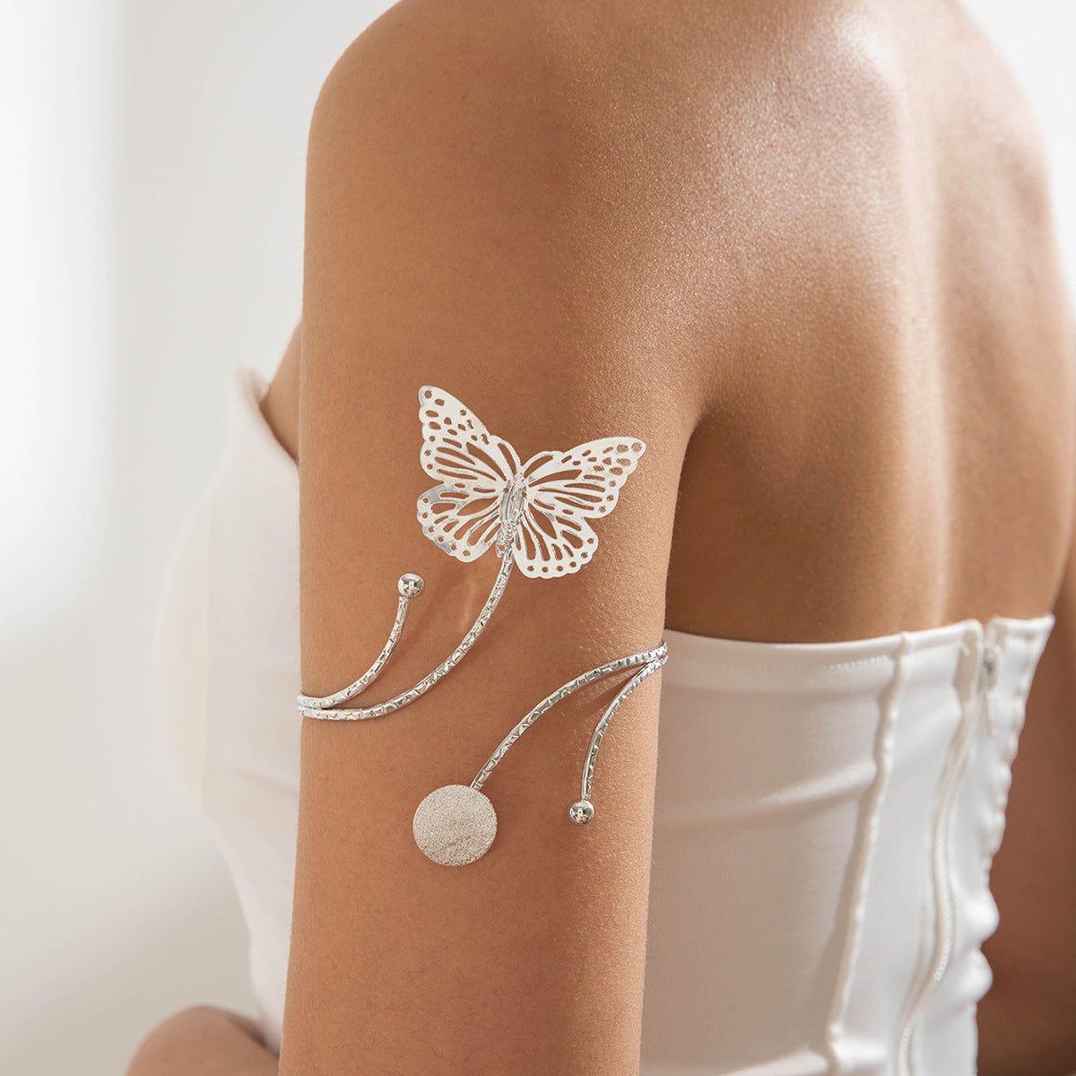 Wholesale 5pcs Summer Starfish Butterfly Shaped Open Arm Ring