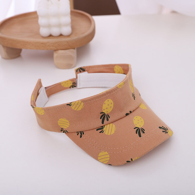 Wholesale Children's Outdoor Empty Top Cotton Baseball Caps