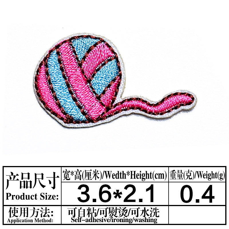Wholesale Chic Chocolate Cat Self Adhesive Embroidered Patch Trendy DIY Clothing And Coat Decorative Accessory For Everyday Use