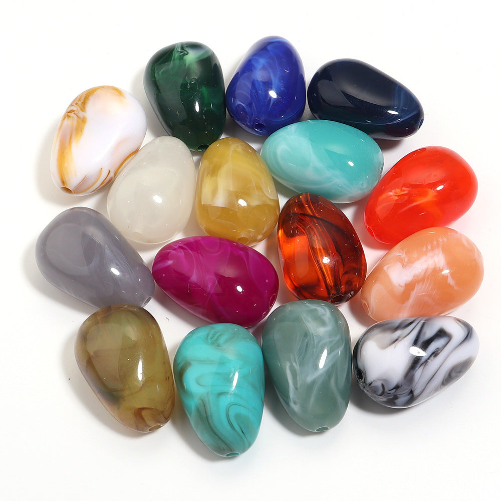 Wholesale 10pcs Cloud Straight Hole Beads  DIY  Accessories Beads