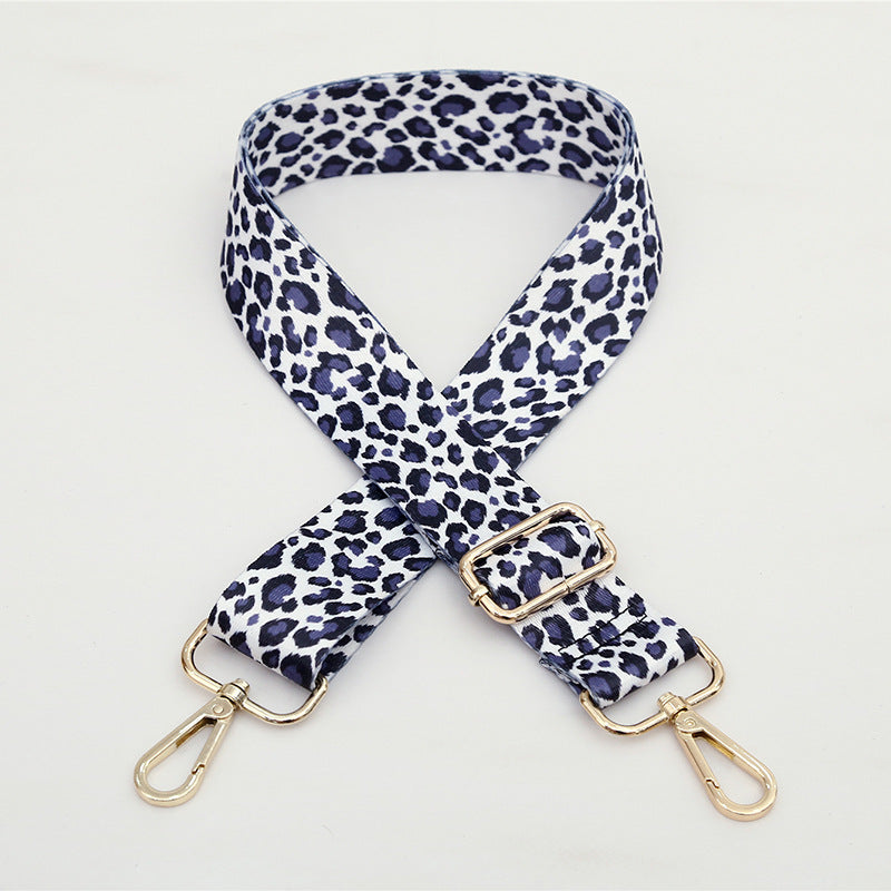 Wholesale Leopard Pattern Wide Shoulder Strap Polyester Adjustable Women's Bag Strap