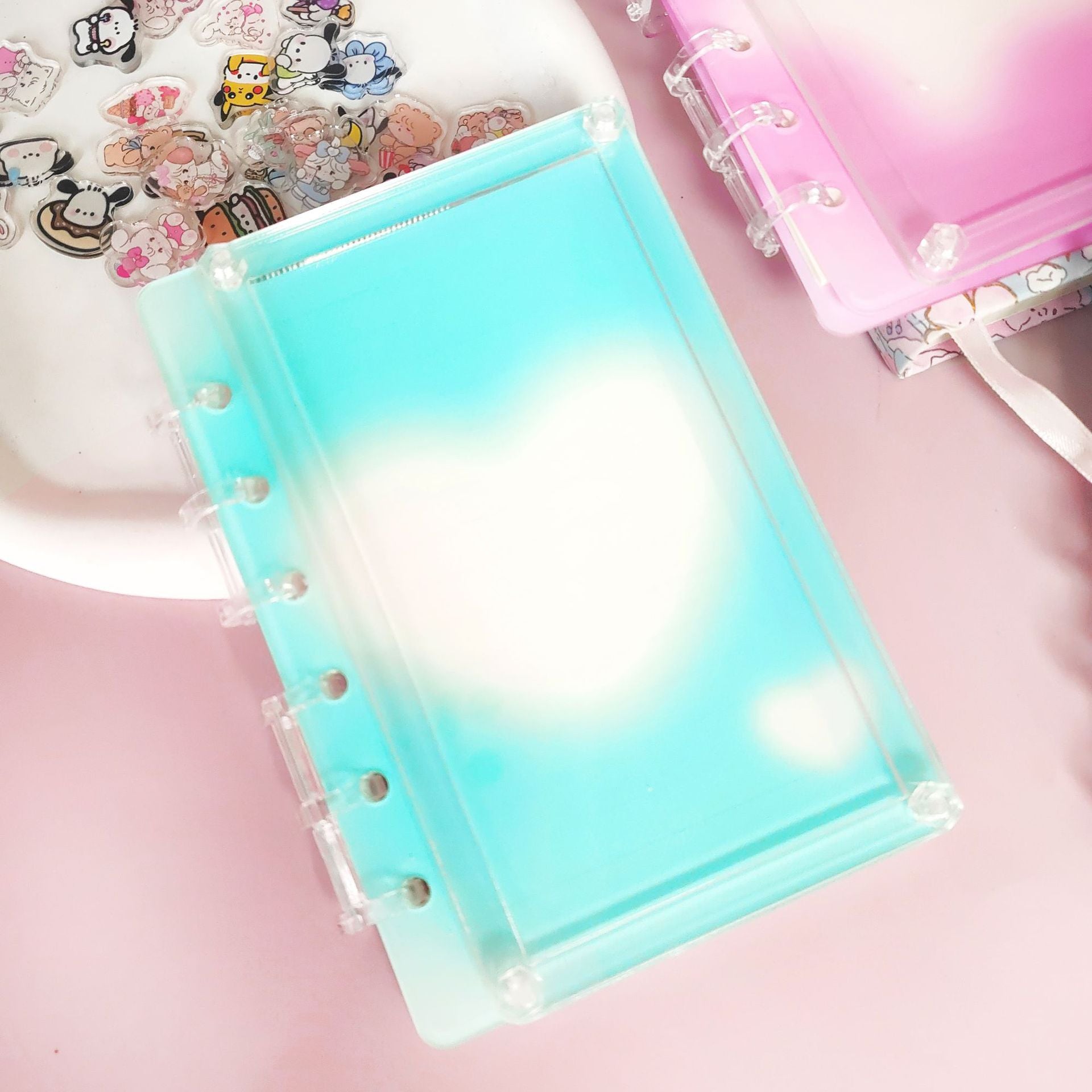 Wholesale Hot Sale A7&A5 Notebook Acrylic Quicksand Shake Notebook